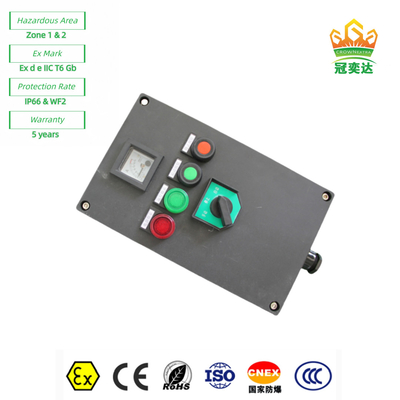 Plastique intégral (GRP) personnalisable IP66 220V 380V 10A