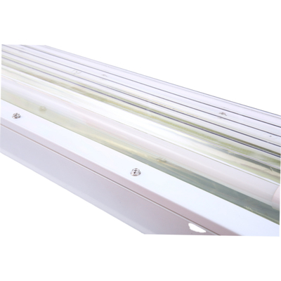 Ex-proof ignifuge LED Lumière fluorescente linéaire ATEX Avec tout le plastique ((GRP) Corps 72watt 100lm/w
