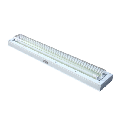 Économie d'énergie durable ATEX & IECEx Certifié Lumière fluorescente ignifuge Lumière linéaire industrielle pour les environnements de gaz et de poussière explosifs