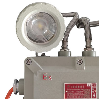 Lumière de secours antidéflagrante, ignifuge, en alliage d'aluminium, pour zones de stockage de carburant d'aviation