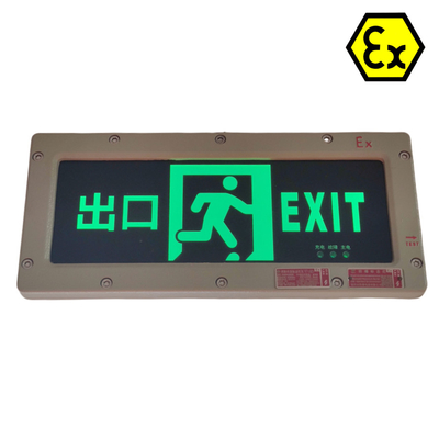 Signe de sortie anti-explosion ATEX polyvalent