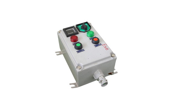 ATEX Sécurité Station de commande anti-corrosion Boîtes de commande électriques ignifuges 220/380Vac G1/2&quot;,G3/4&quot;,G1,G1.1/4&quot;,G1.1/2&quot;,G2