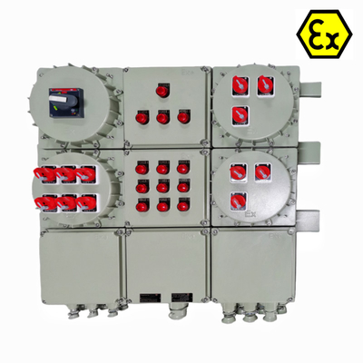 Exd e Stations de contrôle protégées contre les explosions ATEX IP66 Aluminium de qualité marine Conçu sur mesure pour les zones dangereuses 225A