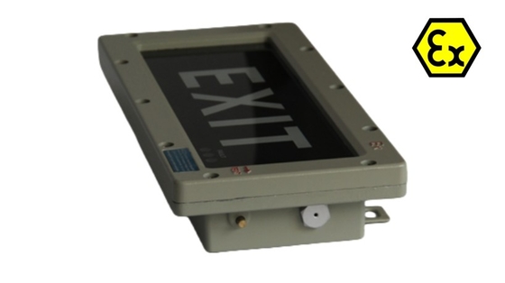 Signes de sortie à LED à l'épreuve des explosions homologués ATEX IP66 Zone dangereuse division 2 et zone 1