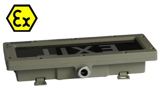 Signes de sortie à LED à l'épreuve des explosions homologués ATEX IP66 Zone dangereuse division 2 et zone 1