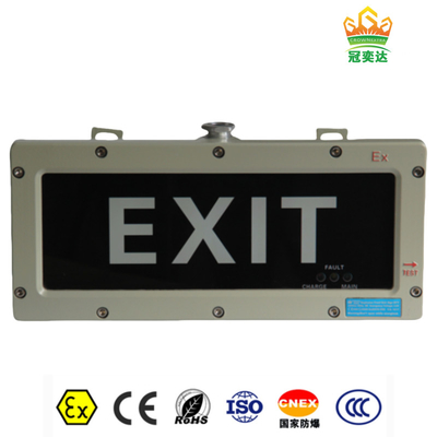 ATEX 3 Watt éclairage de sortie anti-explosion 180 min Temps d'urgence