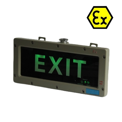 Lumière de sortie à l'épreuve d'explosion à LED de sécurité ATEX homologuée RoHS pour les zones dangereuses1 Div1 OEM disponible