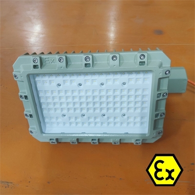 Ex d ATEX LED Lumière carré résistante aux explosions 4000K Dimmable 90-295V pour l'éclairage industriel EPC avec protection IP66 OEM disponible 50-250watt