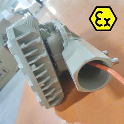 Ex d ATEX LED Lumière carré résistante aux explosions 4000K Dimmable 90-295V pour l'éclairage industriel EPC avec protection IP66 OEM disponible 50-250watt