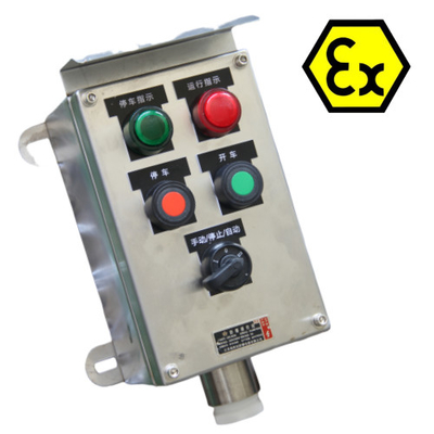 2 mm Ex D E IIC T6 IP66 WF2 Panneau de commande de distribution ignifuge