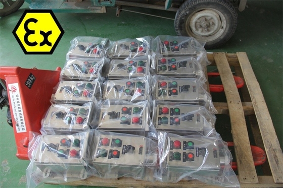 2 mm Ex D E IIC T6 IP66 WF2 Panneau de commande de distribution ignifuge