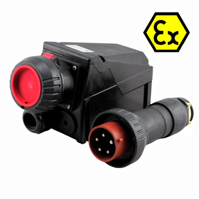 Résistance à la corrosion IP66 WF2 prise anti-explosion 380V 220V personnalisable