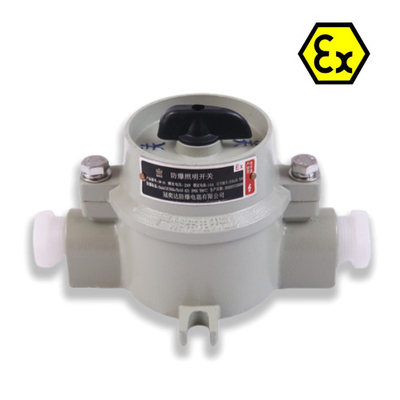 Commutateur ignifuge Exd anti-explosion Aluminium de qualité marine