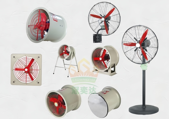 Ventilateur d'échappement anti-explosion à 4 pouces