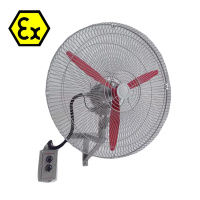 Ventilateur pivotant 6600-1800m3/h à l'épreuve des explosions IP54 Stable pour les industries chimiques de l'extraction de pétrole et de gaz Énergétique