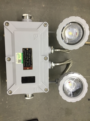 2*3W CCT 4500-6500K LED éclairage d'urgence ignifugé avec Ex Db Eb IIC T6 Gb/Ex Tb IIIC T80\u2103 Db