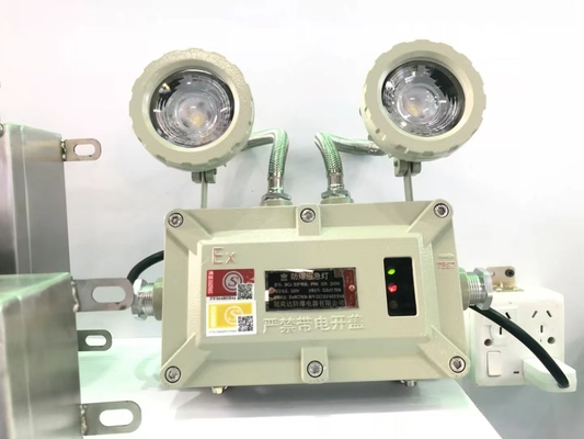 220VAC 24/36VDC éclairage d'urgence à LED résistant à l'explosion avec une durée de vie de 50000h
