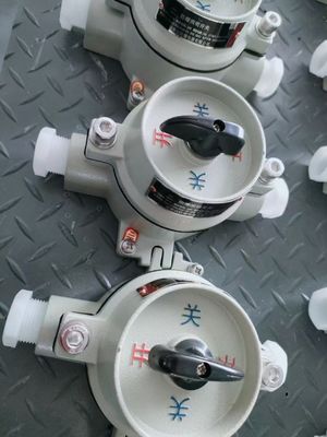 Commutateur électrique anti-explosion 220V / 380V avec zone grise WF2 22