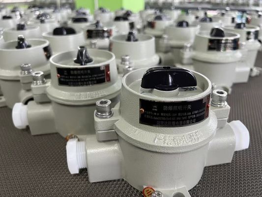 Commutateur électrique anti-explosion 220V / 380V avec zone grise WF2 22