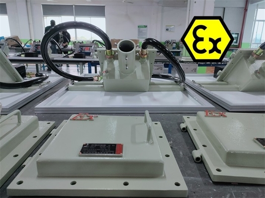 Éclairage solaire résistant à l'explosion Atex IECEx homologué WF2 IP66 100 Watt 140lm
