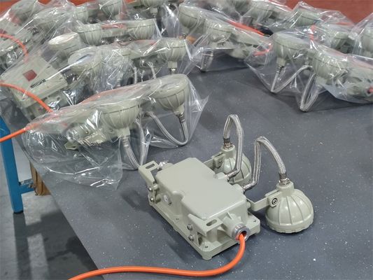 Lumière d'urgence à LED 2*3W à l'épreuve des explosions ATEX IP66 Station-service à épreuve des explosions Double phare 220V 380V