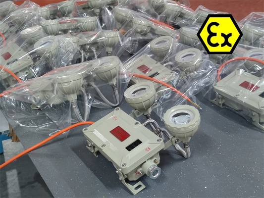 Éclairage d'urgence à résistance à l'explosion certifié ATEX Éclairage de sécurité LED compact pour environnements industriels dangereux