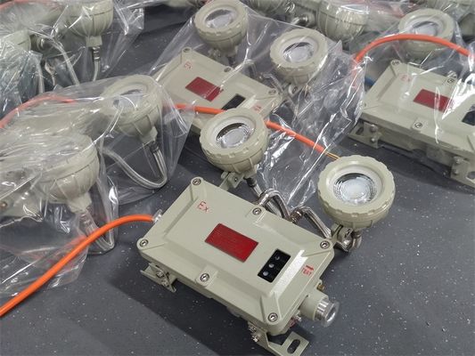 Lumière de sortie d'urgence LED à l'épreuve des explosions 2x3W avec batterie rechargeable