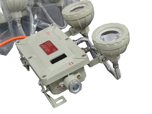 Lumière de secours antidéflagrante ATEX à montage au plafond avec batterie Ni-Cd et lentille réfléchissante