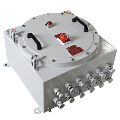 Station de commande à haute efficacité énergétique ATEX à l'épreuve des explosions Boîtes de commande électriques ignifuges 220/380Vac G1/2", G3/4", G1, G1.1/4", G1.1/2", G2