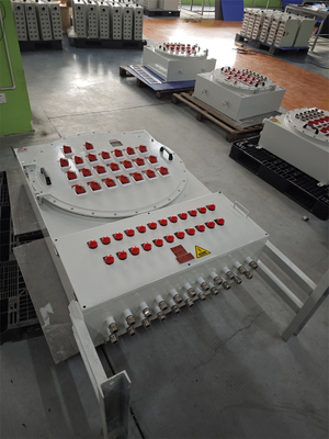Station de commande à haute efficacité énergétique ATEX à l'épreuve des explosions Boîtes de commande électriques ignifuges 220/380Vac G1/2", G3/4", G1, G1.1/4", G1.1/2", G2