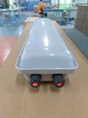 Économie d'énergie durable ATEX & IECEx Certifié Lumière fluorescente ignifuge Lumière linéaire industrielle pour les environnements de gaz et de poussière explosifs
