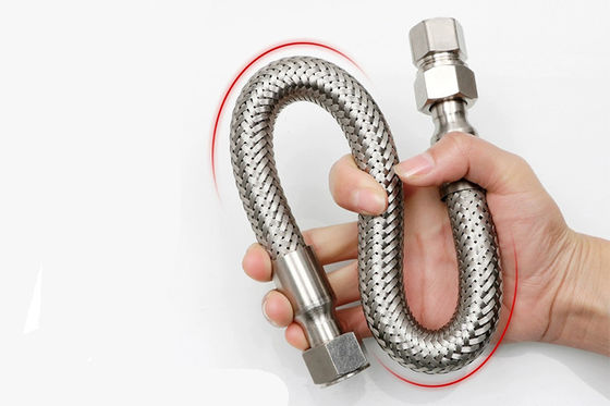 Produit chinois de haute qualité, bon marché, résistant à l'explosion, en caoutchouc/acier inoxydable, conduit flexible pour usines