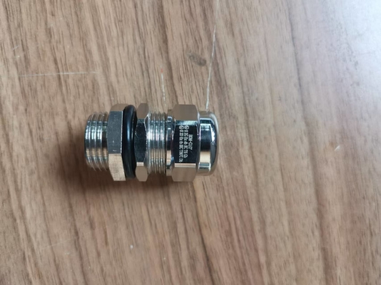 CE ROHS ISO9001 IP68 Ex glande de câble à l'épreuve avec fil métrique ISO pour le diamètre du câble de 6 à 14 mm