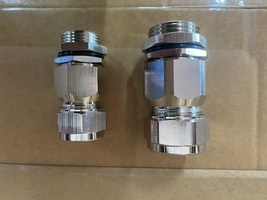 Connecteur de câble pneumatique à triple étanchéité d'acier inoxydable et d'acier au carbone à étanchéité IP68