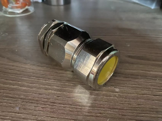 Rating IP68 Ex-proof Glande de câble blindé à fil unique CE ISO ROHS approuvé pour les installations ignifuges