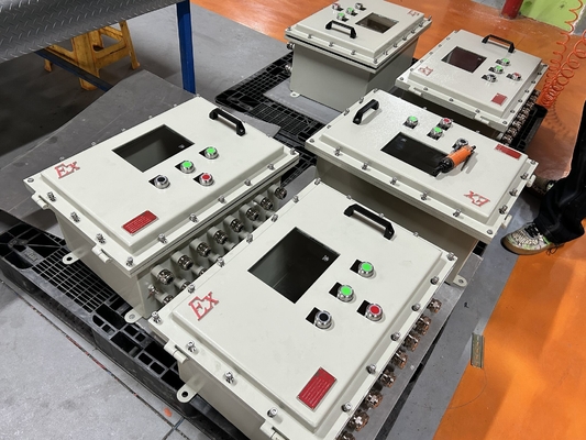 Coffret de distribution antidéflagrant certifié ATEX/IECEx | Démarreur de pompe 220V/380V, Indice de protection IP65