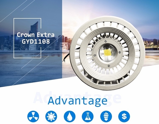 AC100-277V Voltage d'entrée Explosion proof LED High Bay Lights Boîtier en aluminium pour l'éclairage de l'entrepôt