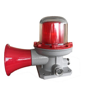 Lampes d'alarme anti-explosion montées au plafond avec temps de démarrage d'urgence de 0,3 s et haut décibel 120-180DB