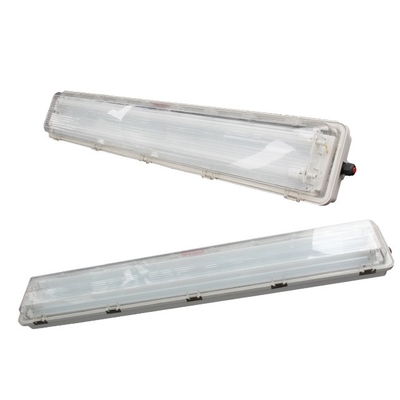 100lm/w Lampe Efficacité lumineuse Lumière fluorescente résistante à l'explosion Ex Marque Ex Tb IIIC T80°C Db