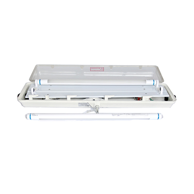 Tube fluorescent antidéflagrant avec durée de vie de 50000 heures, 2*18w / 2*36w, pour usage intensif