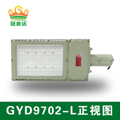 Lampadaire LED antidéflagrant monté sur poteau pour l'industrie pétrolière et gazière, 50W-240W Modulaire IP66 Zone 1&2 Éclairage extérieur en zone dangereuse