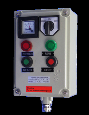 Coffret de commande électrique antidéflagrant ATEX IECEx 380V Coffret disjoncteur antidéflagrant pour l'industrie pétrolière et gazière