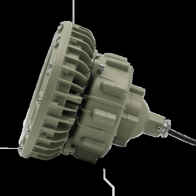 IP66 Certifié ATEX Éclairage à haute baie LED résistant à l'explosion Pour les environnements miniers pétroliers, gaziers, chimiques Efficacité 160lm/w
