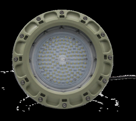 IP66 Certifié ATEX Éclairage à haute baie LED résistant à l'explosion Pour les environnements miniers pétroliers, gaziers, chimiques Efficacité 160lm/w