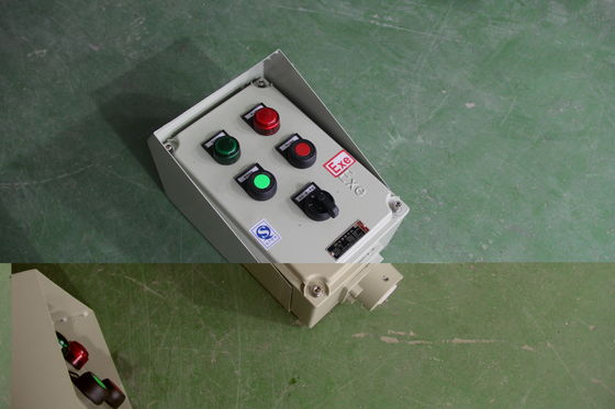 ATEX Station de contrôle anti-explosion en aluminium moulé/acier inoxydable 10A WF2