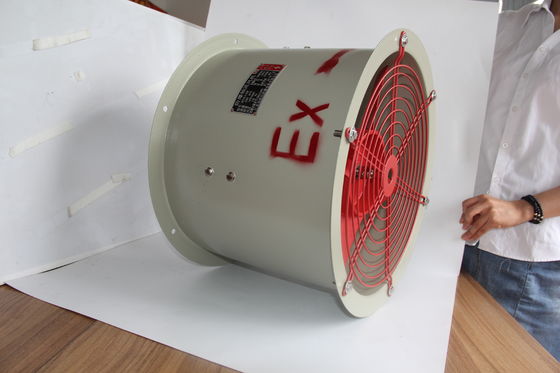 Ventilateur axial à l'épreuve des explosions certifié ATEX Ventilateur industriel économe en énergie pour les zones pétrolières, gazières et chimiques