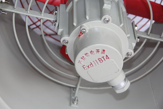 Ventilateur d'échappement à l'épreuve de l'explosion en alliage d'aluminium Ventilateur d'échappement axiale pour la zone 1, la zone 2