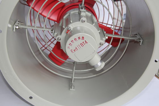 Ventilateur axial à l'épreuve des explosions certifié ATEX Ventilateur industriel économe en énergie pour les zones pétrolières, gazières et chimiques