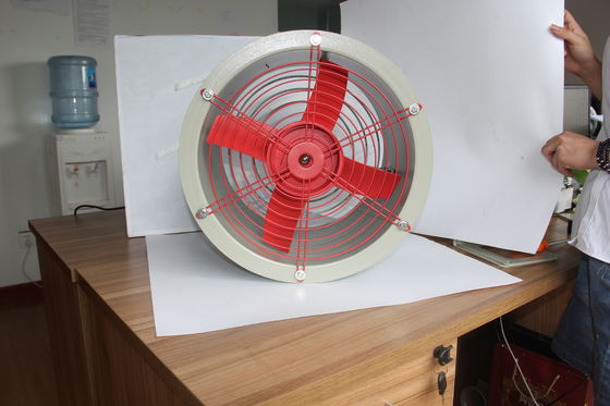 Ventilateur axial à l'épreuve des explosions certifié ATEX Ventilateur industriel économe en énergie pour les zones pétrolières, gazières et chimiques
