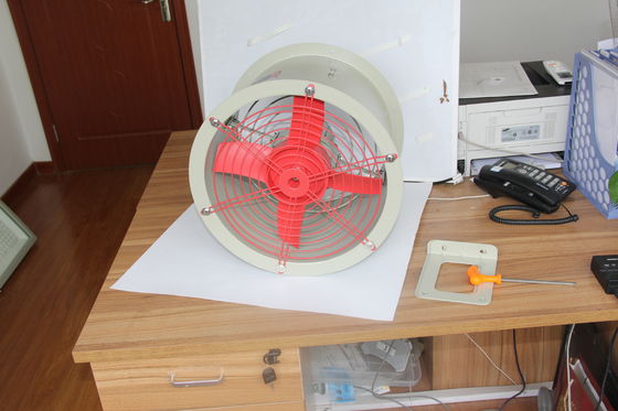 Ventilateur axial à l'épreuve des explosions certifié ATEX Ventilateur industriel économe en énergie pour les zones pétrolières, gazières et chimiques